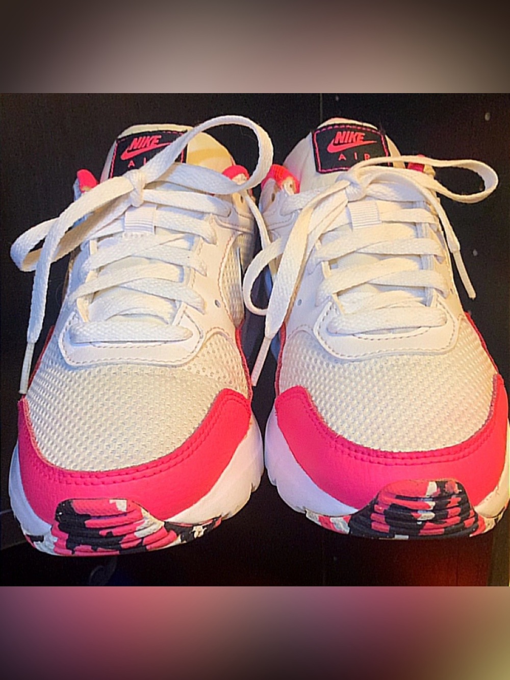 Nike Air Max SC Pink Multi Swoosh DM8078-100 Women’s Sneakers Size 7 - Picture 2 of 7